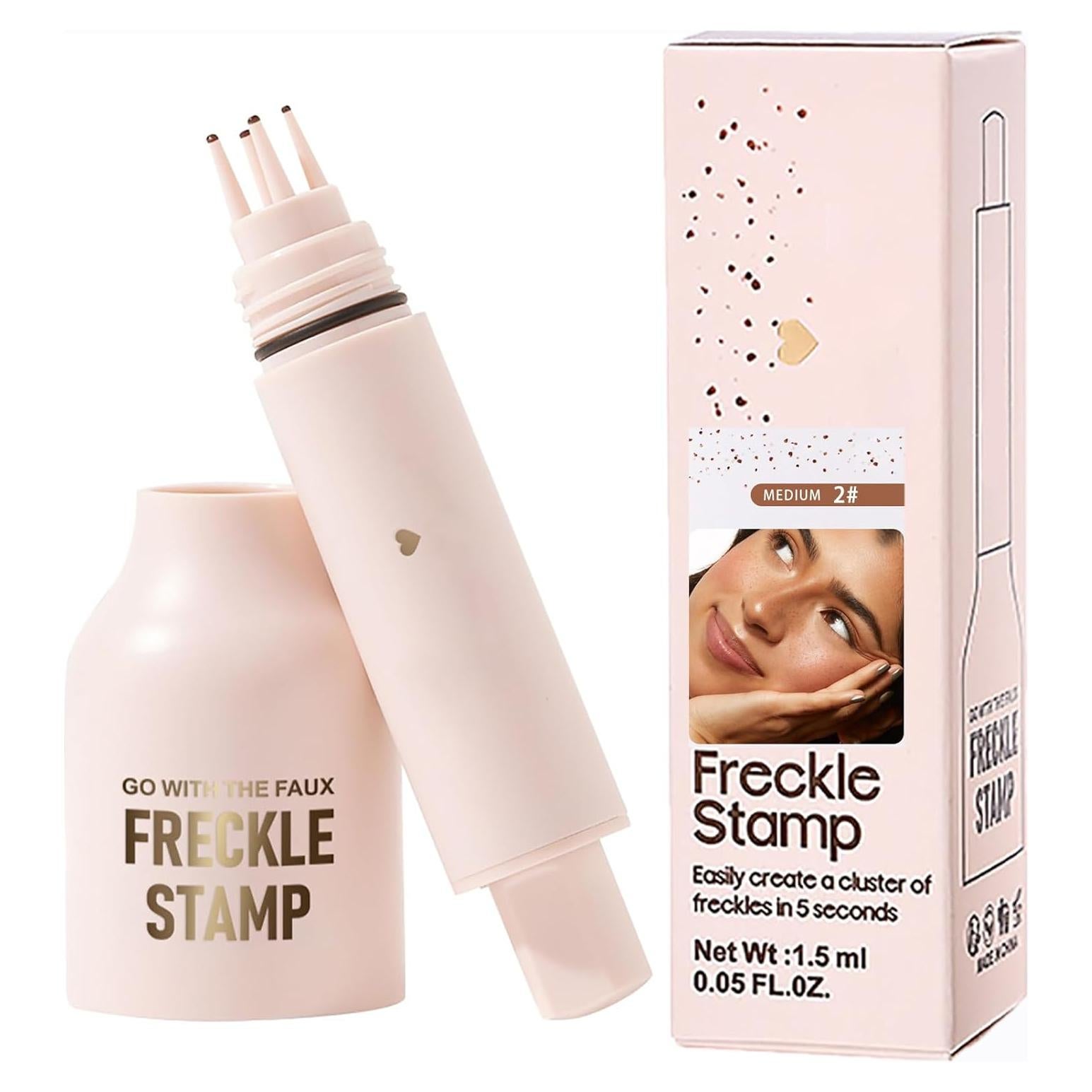 Sello de Pecas Falsas XIRUJNFD 5 Puntos Color Medio