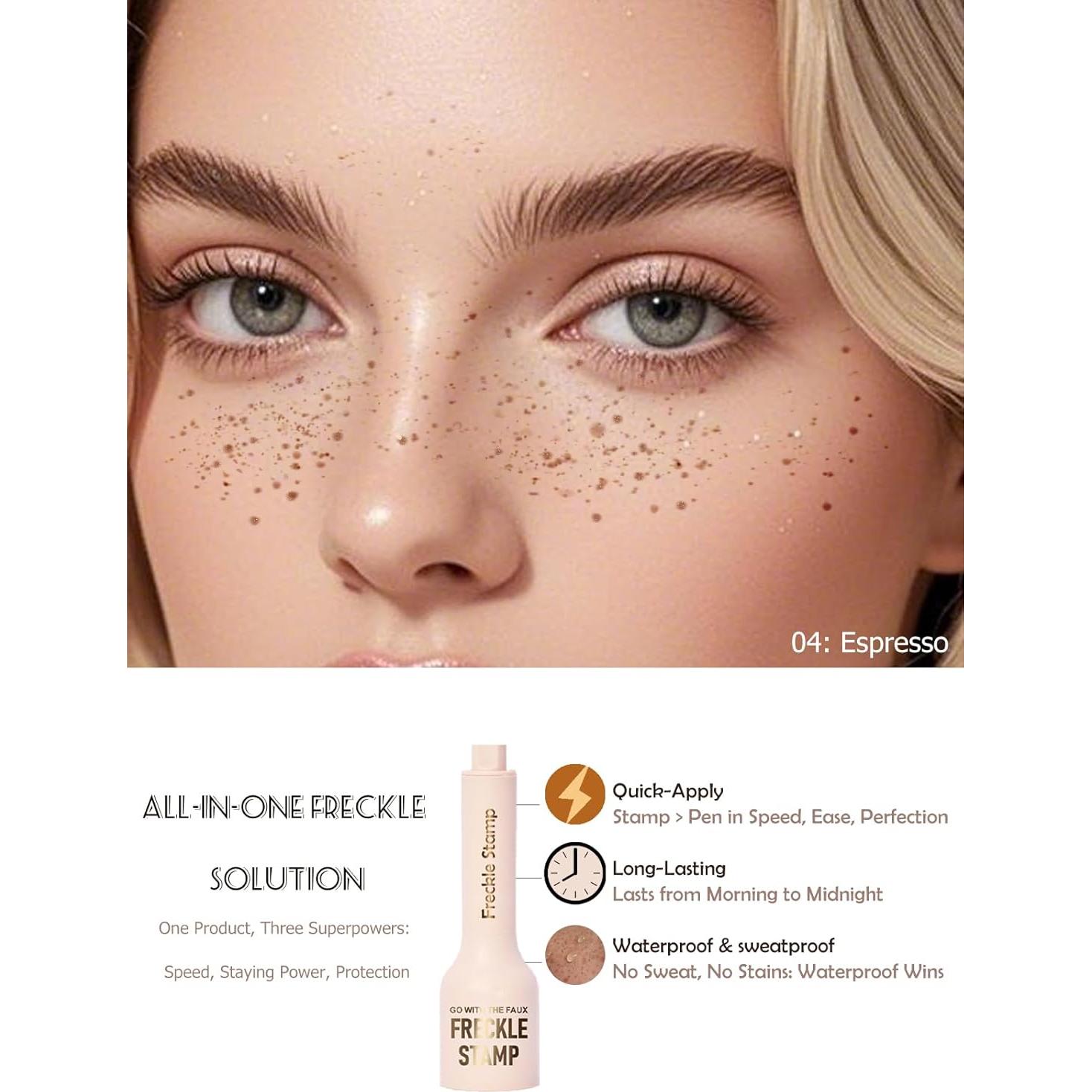 Bolígrafo de Pecas Líquido Espresso - Sello de Pecas Falsas