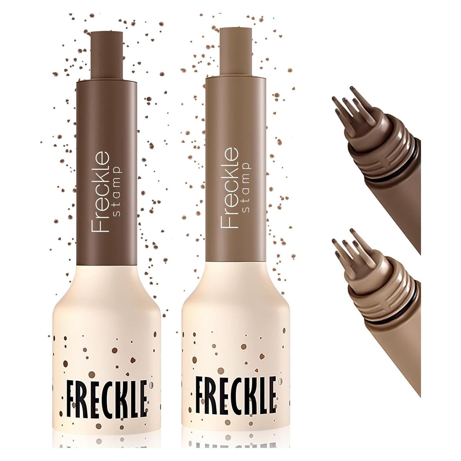 Bolígrafo Sello de Pecas 2pcs Sin Errores Café y Caramelo