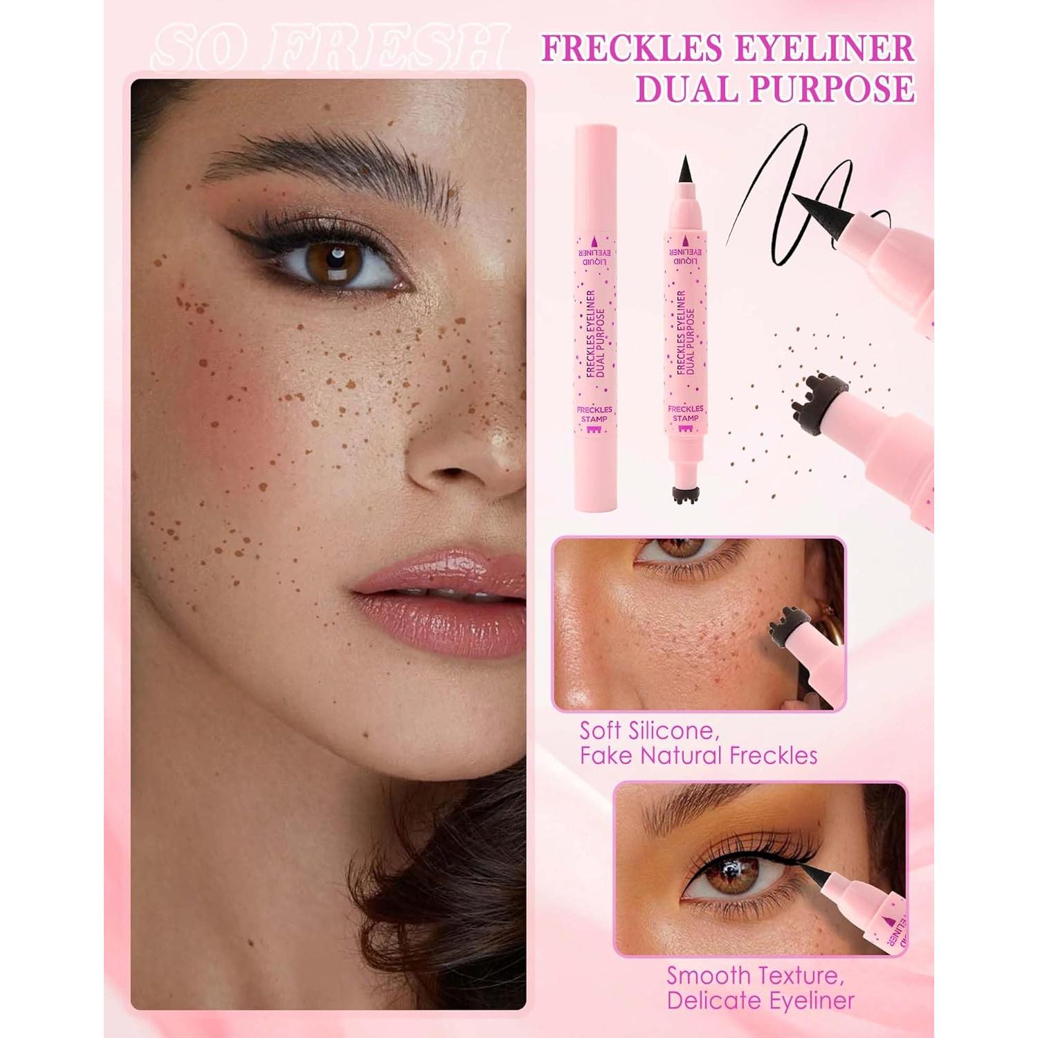 Bolígrafo Delineador de Pecas 2 en 1 Caedelfly 20g