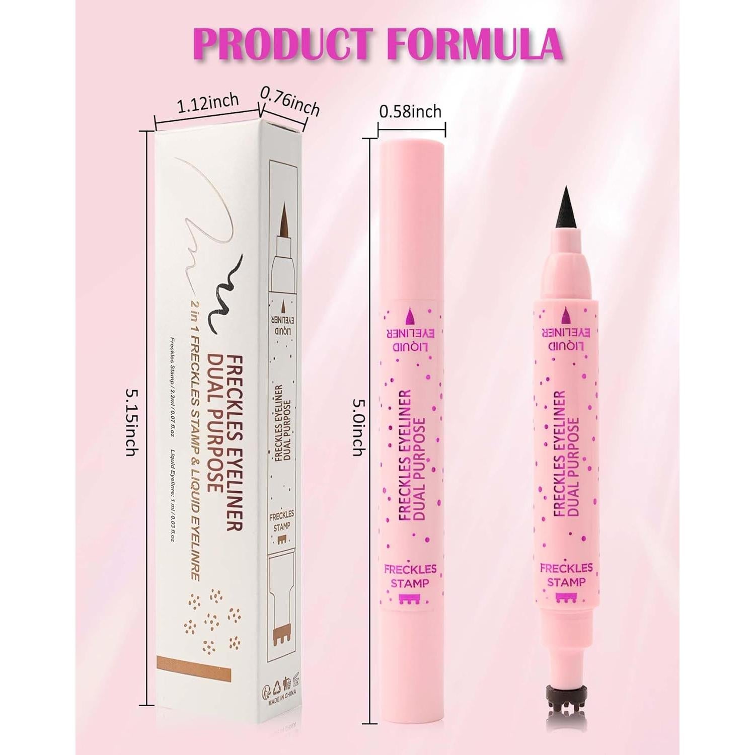 Bolígrafo Delineador de Pecas 2 en 1 Caedelfly 20g