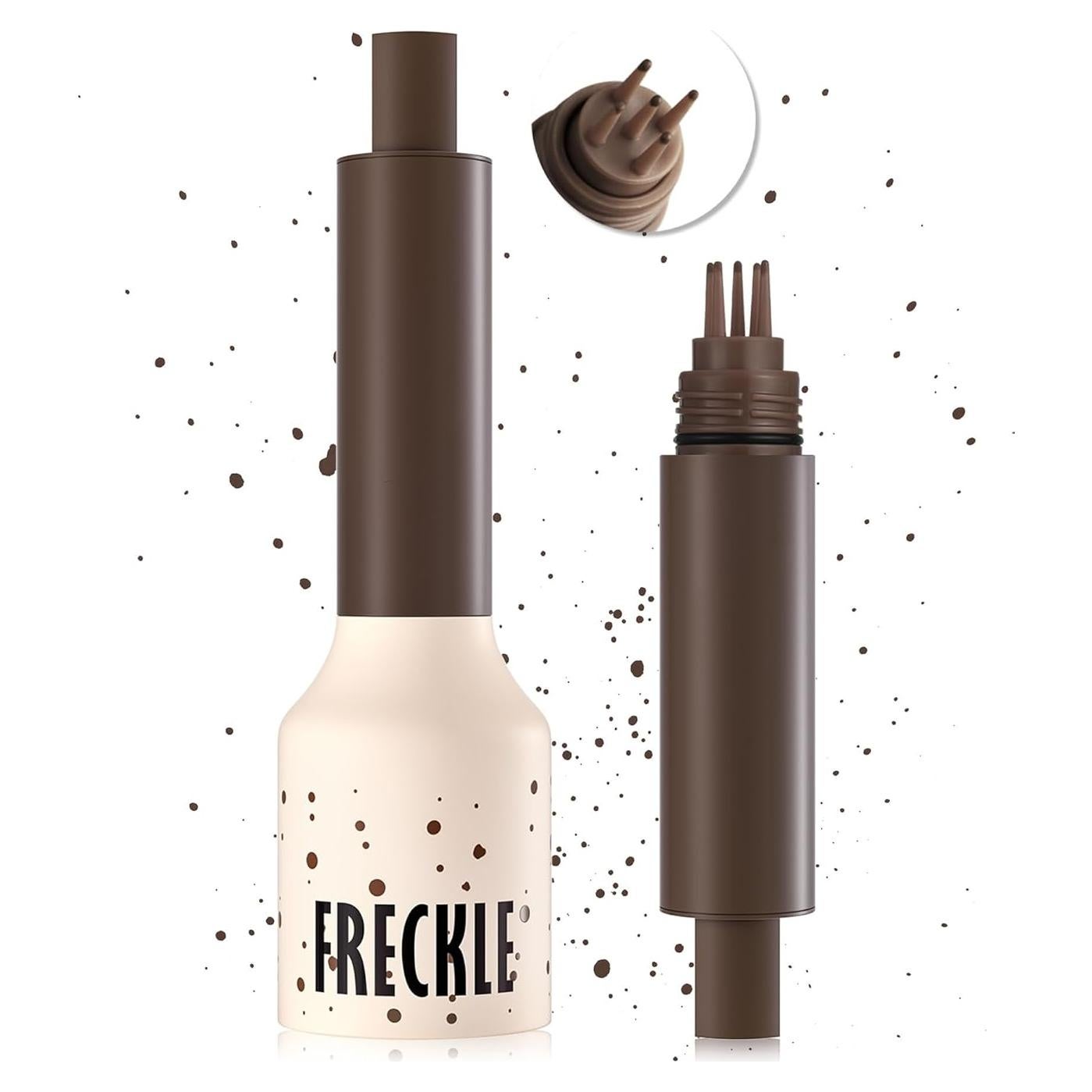 Sello de Pecas Cojín LYSdefeu Color Café 1.2ml Resistente al Agua