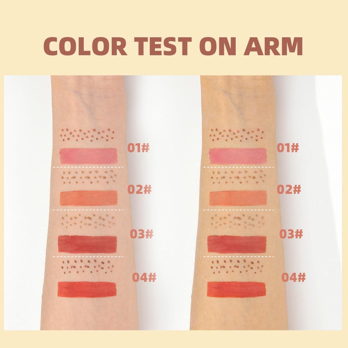 Bolígrafo de Rubor y Pecas 2 en 1 Pakivs - Rosa y Marrón