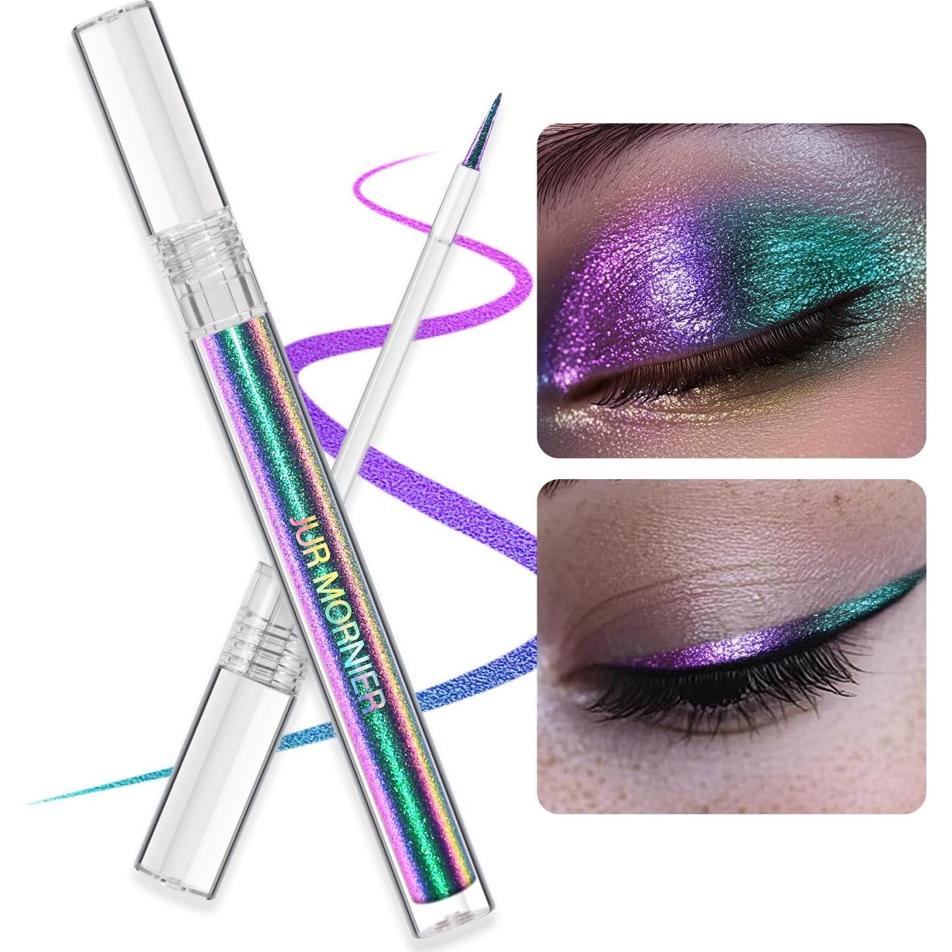 Sombra de Ojos Líquida Multicromática Camaleón #604 - Impermeable