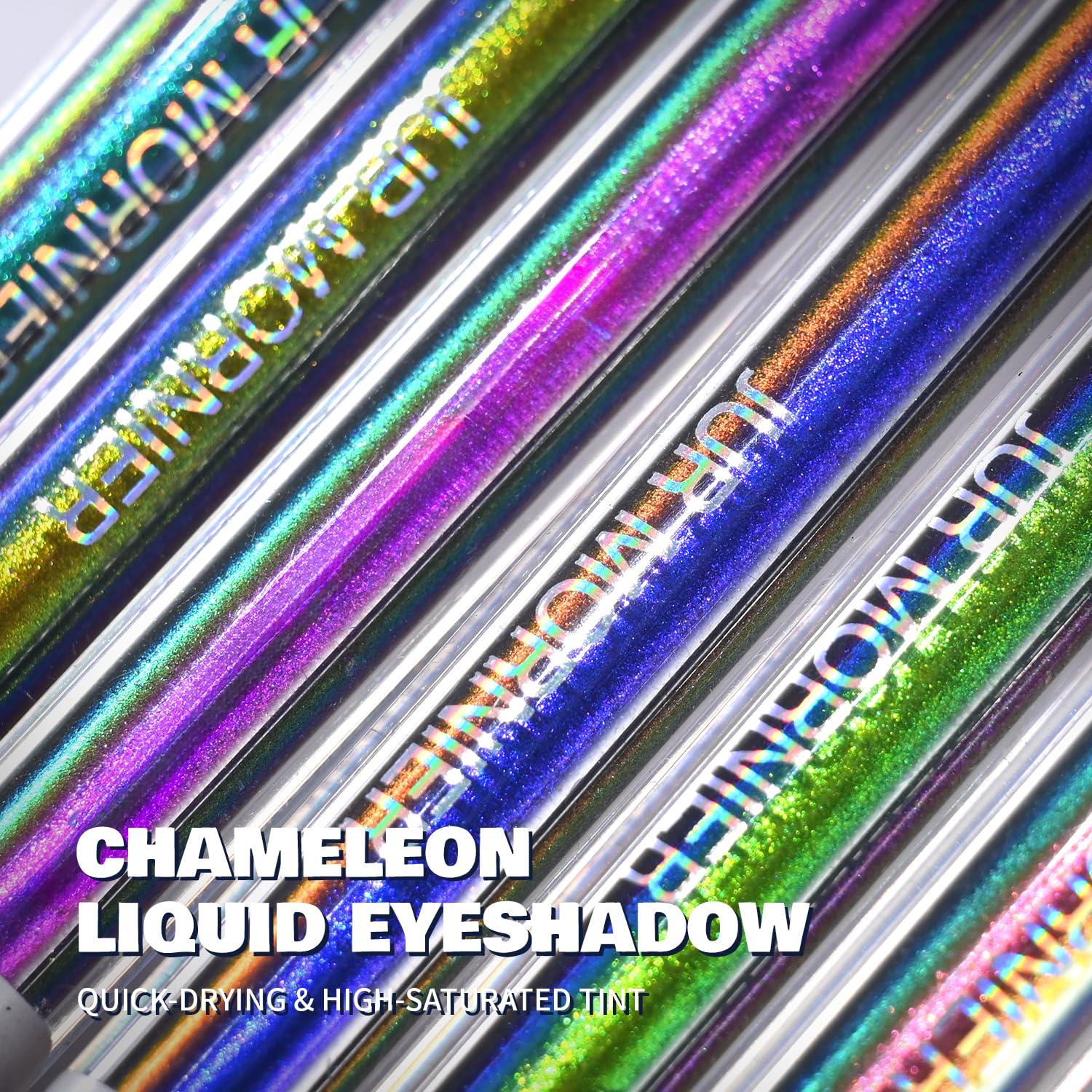 Sombra de Ojos Líquida Multicromática Camaleón #604 - Impermeable