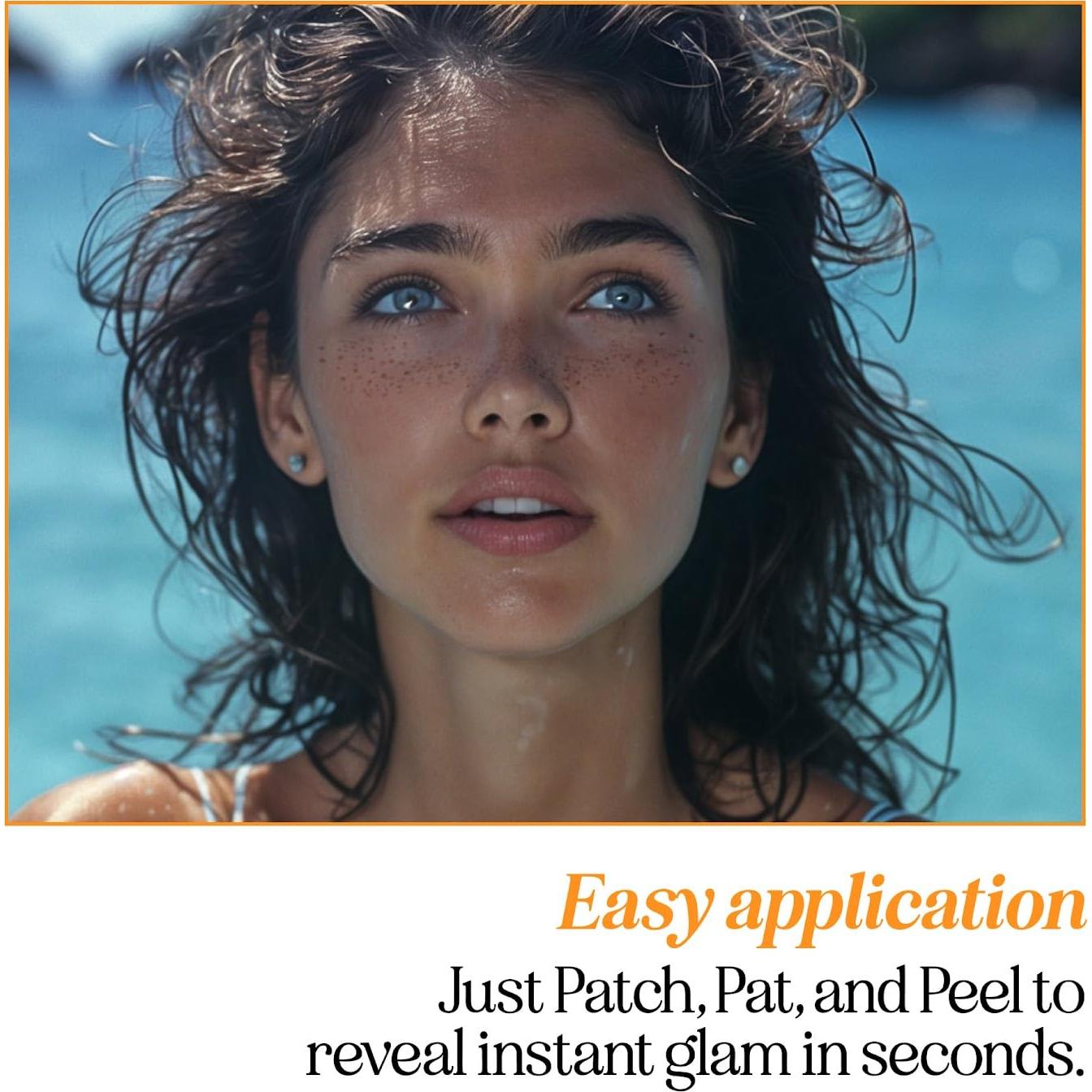 Parches de Maquillaje Facial Fazit - Pecas Falsas Impermeables - 6 Unidades