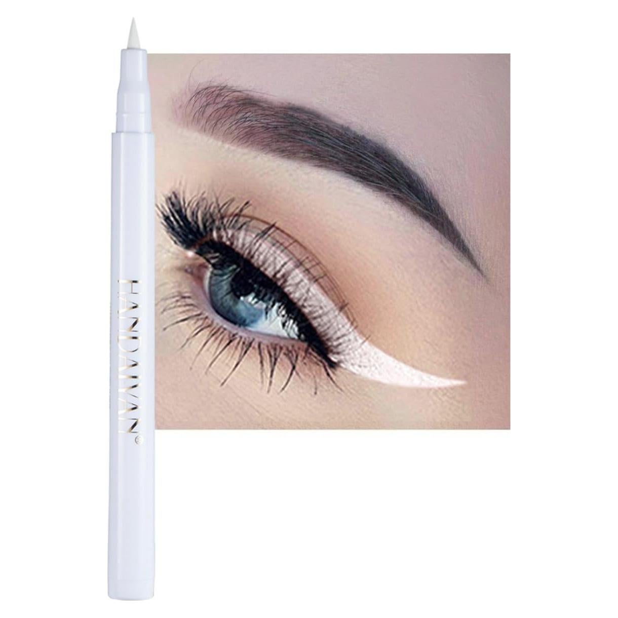 Eyeliner Líquido a Prueba de Agua ONarisae Blanco 13.9cm