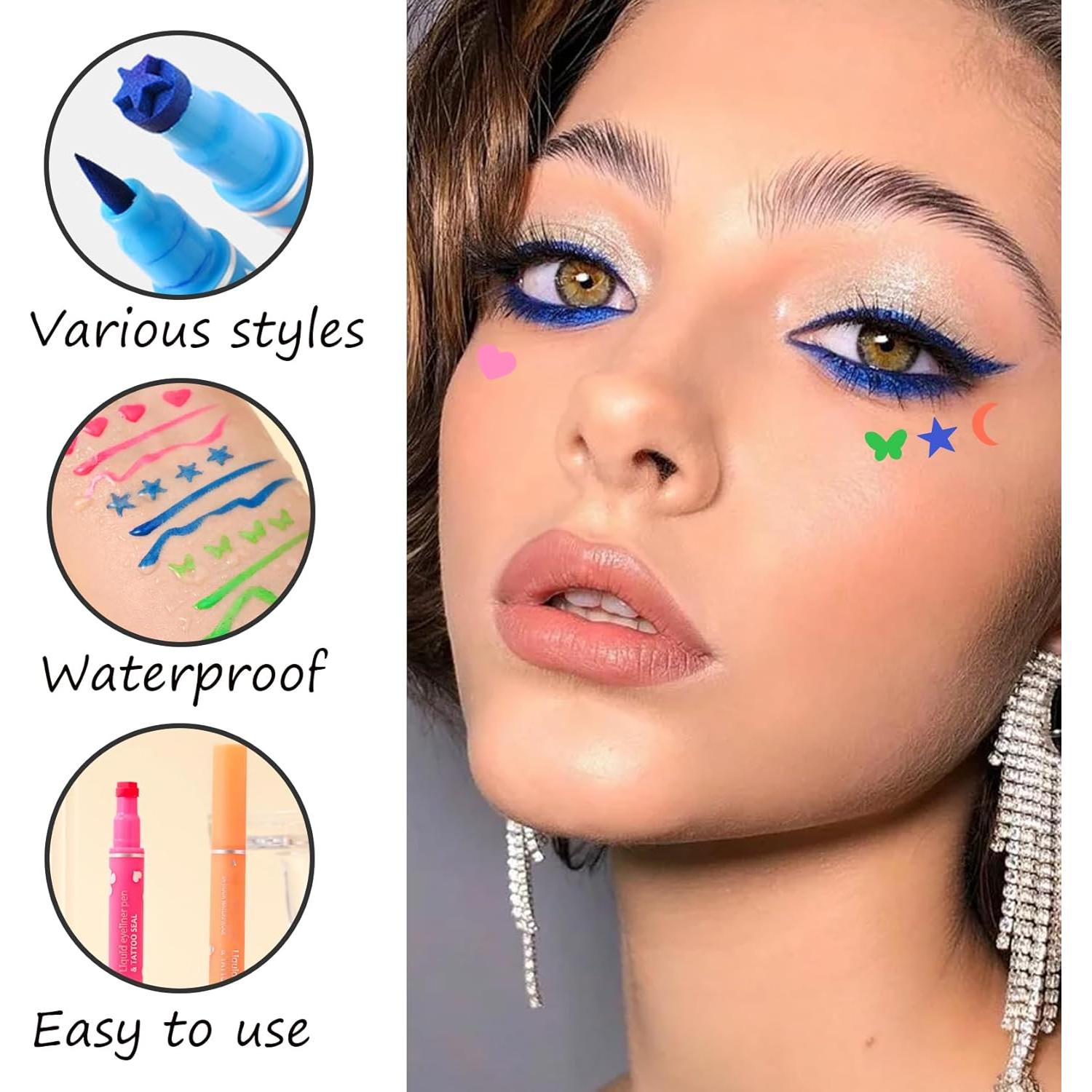 Sello de Delineador de Ojos Doble Cara XMXueMei - Waterproof