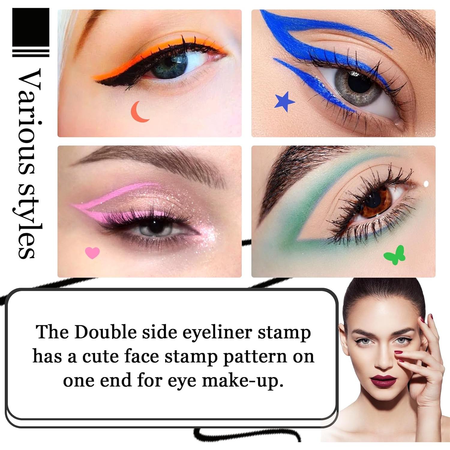 Sello de Delineador de Ojos Doble Cara XMXueMei - Waterproof