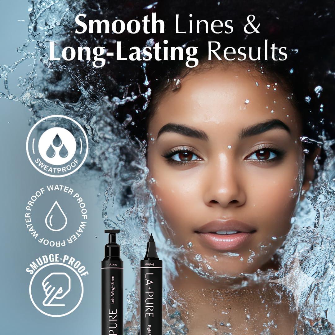 Delineador de Ojos Líquido a Prueba de Agua La Pure 8mm