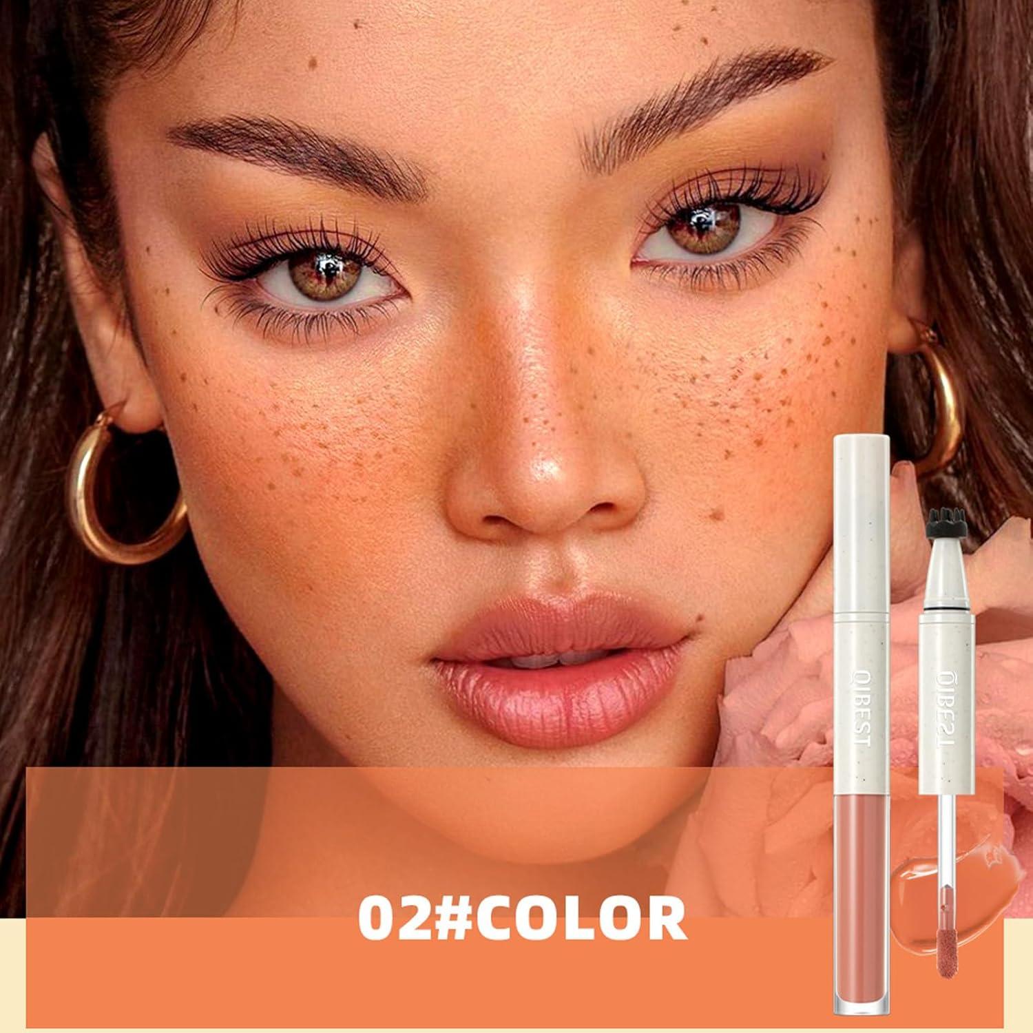 Bolígrafo de Rubor y Pecas 2 en 1 Domality - Multicolor