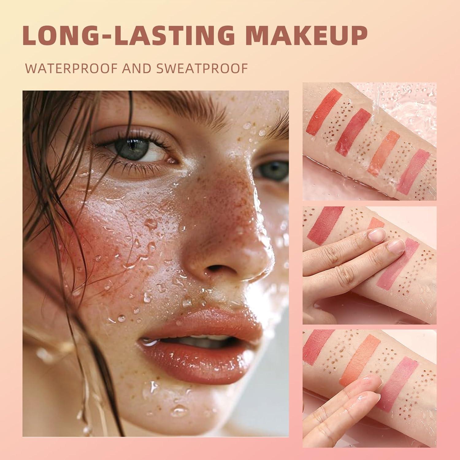 Bolígrafo de Rubor y Pecas 2 en 1 Domality - Multicolor