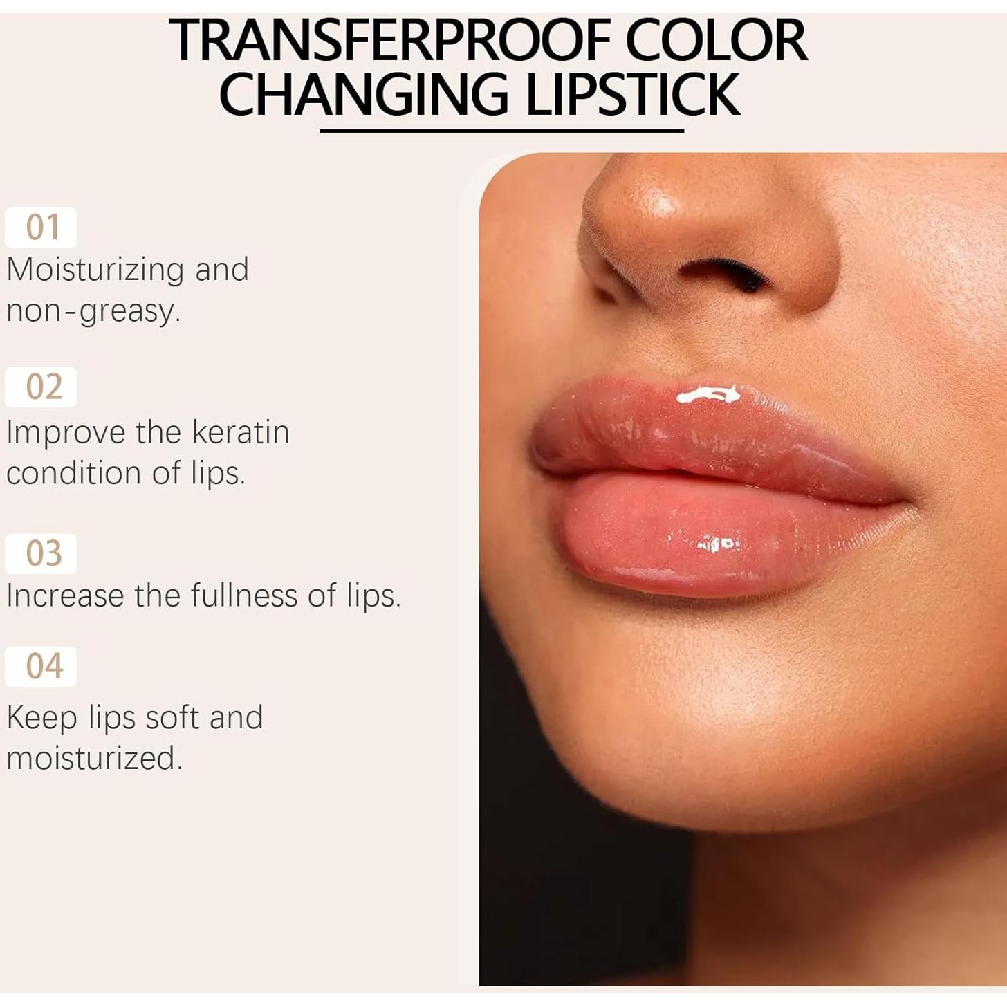 Labial Hidratante que Cambia de Color REATIFUL 24 Horas