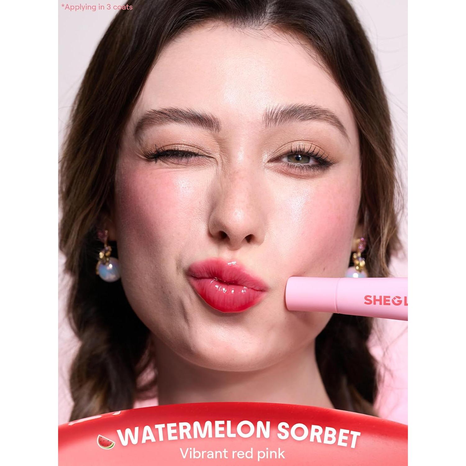 Gloss Labial Hidratante SHEGLAM Sorbete de Sandía 349g