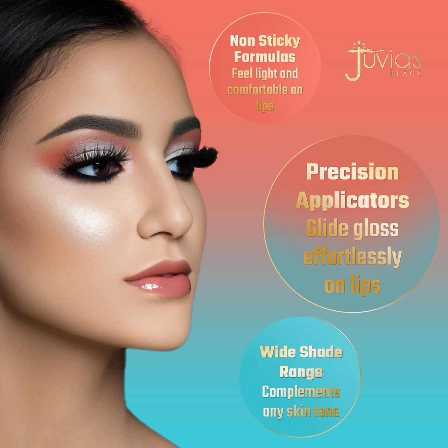 Brillo de Labios Juvia's Place It's Electric 32 g - Hidratante, No Pegajoso, Alto Brillo