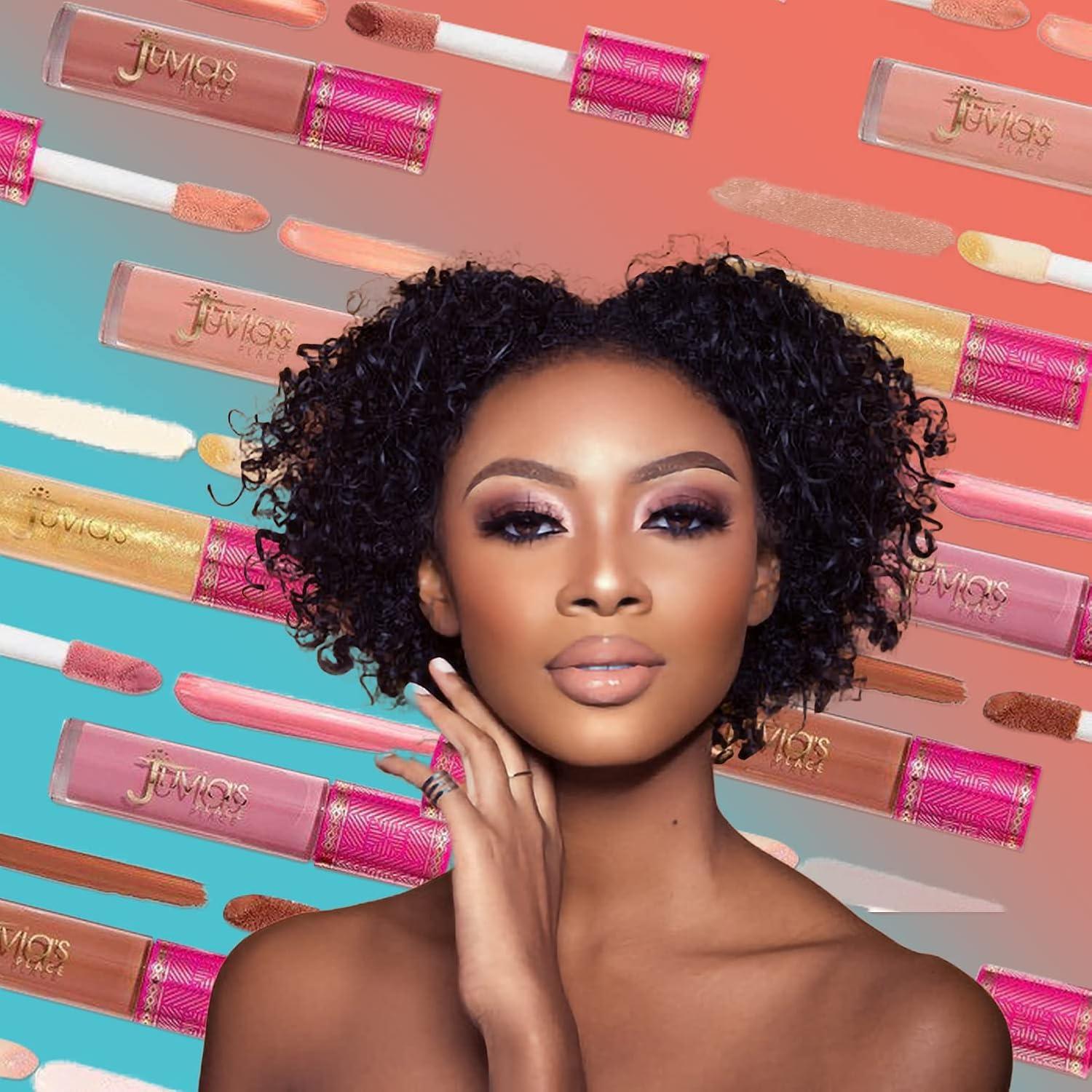 Brillo de Labios Juvia's Place It's Electric 32 g - Hidratante, No Pegajoso, Alto Brillo