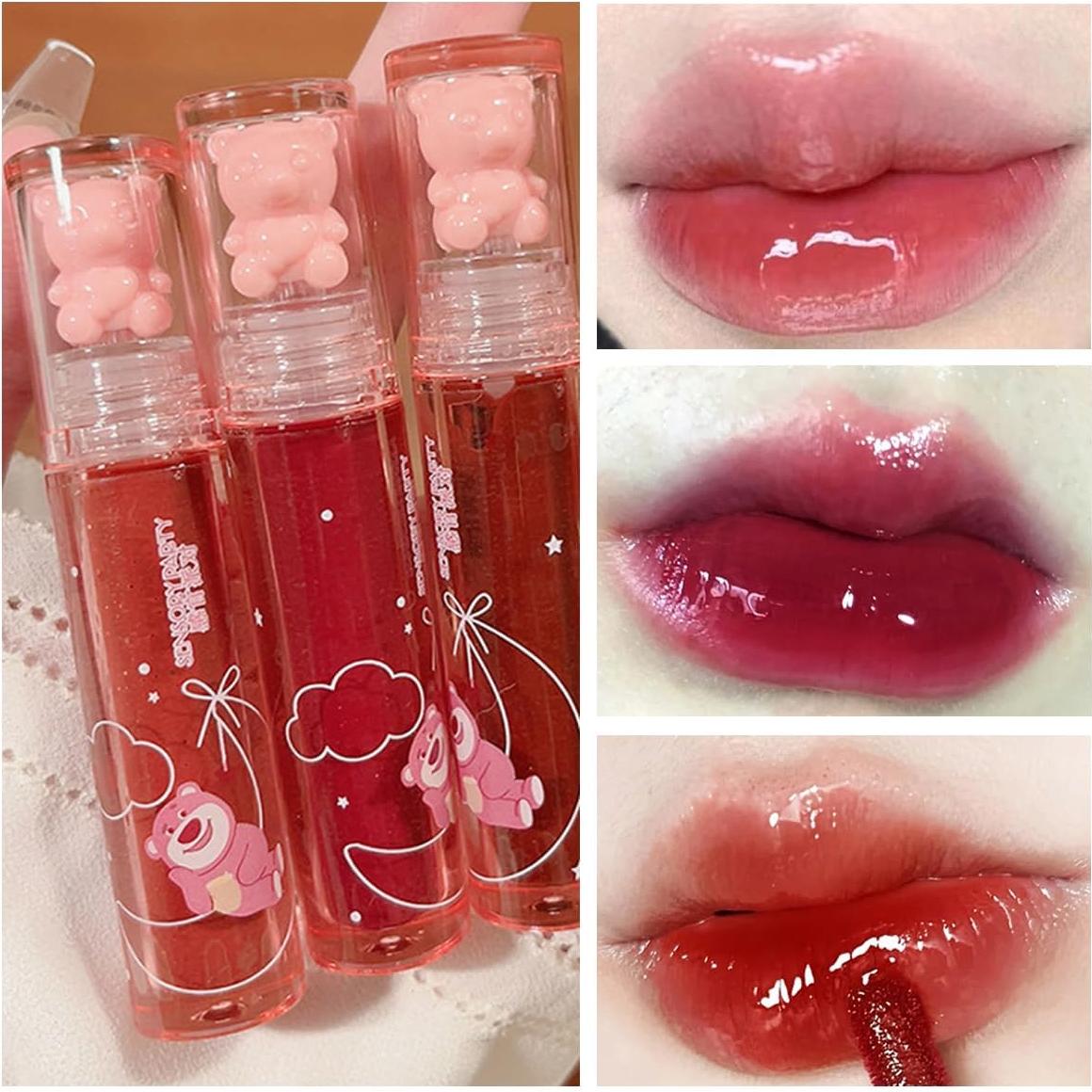 Tinte de Labios Hidratante Yasovigi 6pcs Gel Acuático Vegano