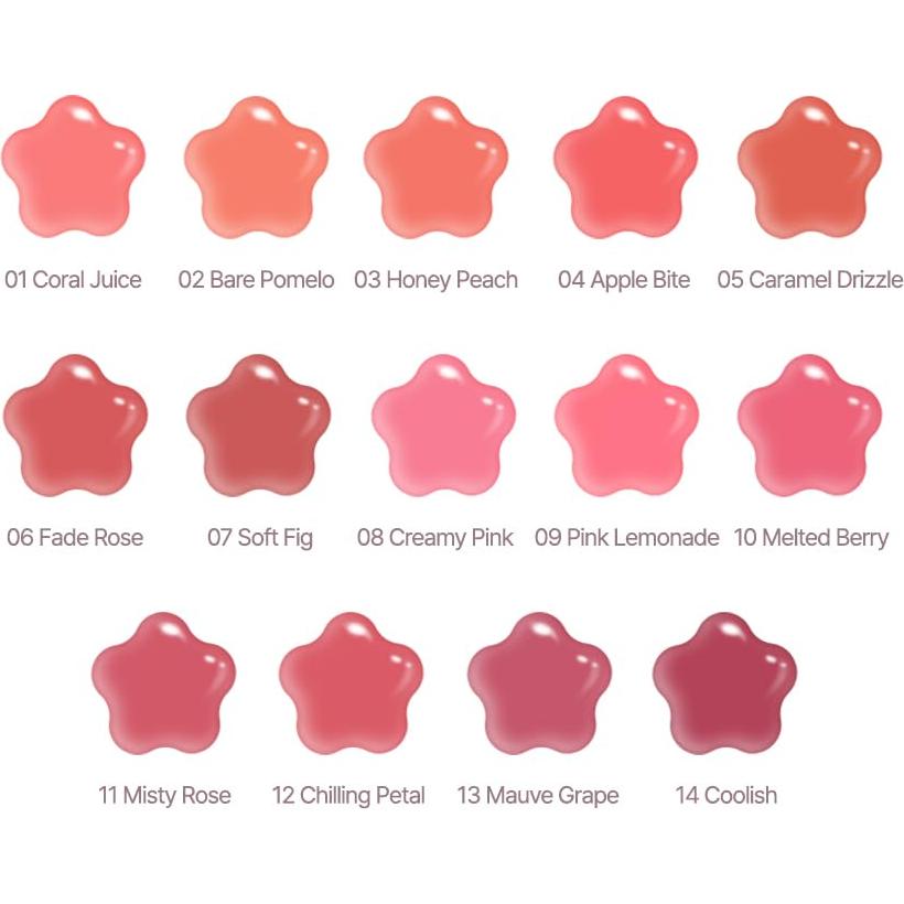 Brillo Labial de Agua Pura Dasique #11 Rosa Brumosa 2.54 g