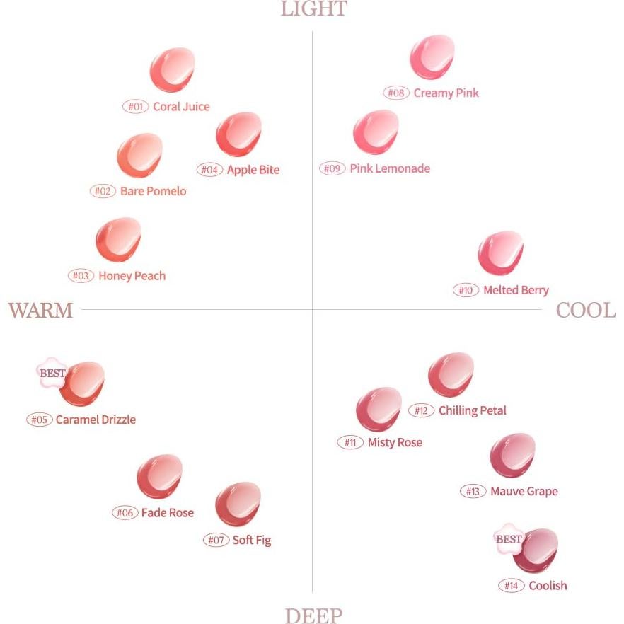 Brillo Labial de Agua Pura Dasique #11 Rosa Brumosa 2.54 g