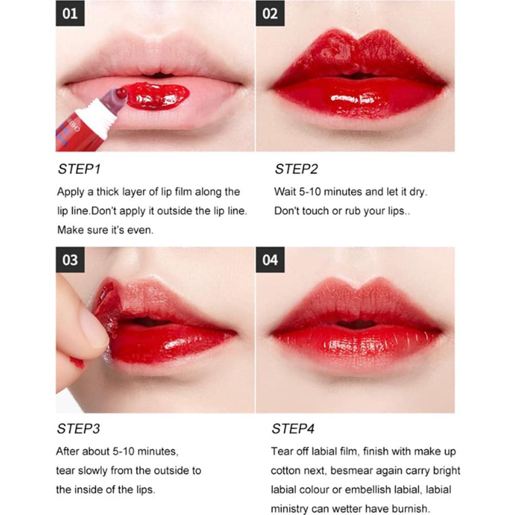 Tinte de Labios Peel Off VeniCare 6 Colores Larga Duración