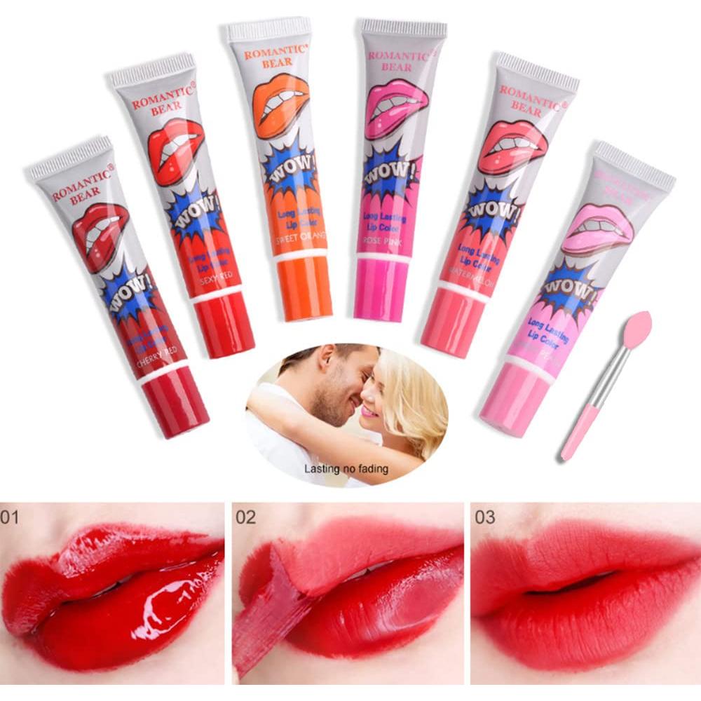 Tinte de Labios Peel Off VeniCare 6 Colores Larga Duración