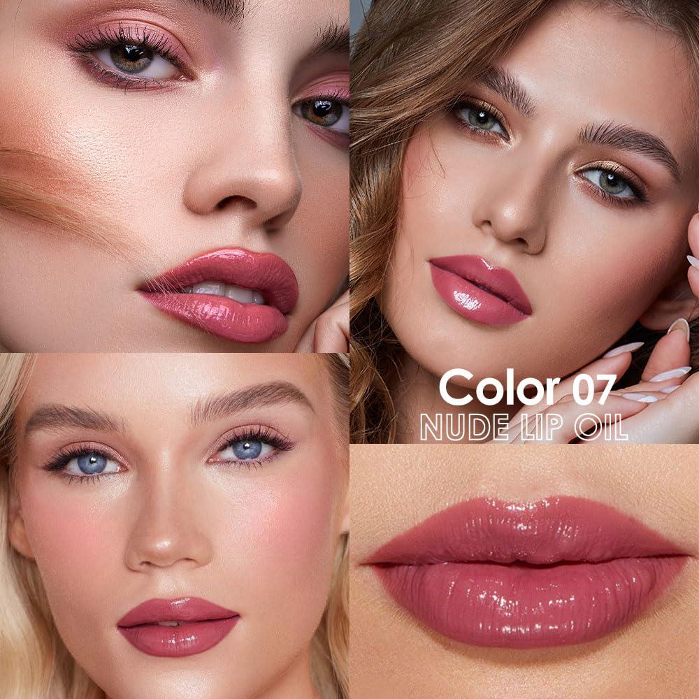 Brillo Labial Hidratante JUAAZIN 3.85 ml Color 07#