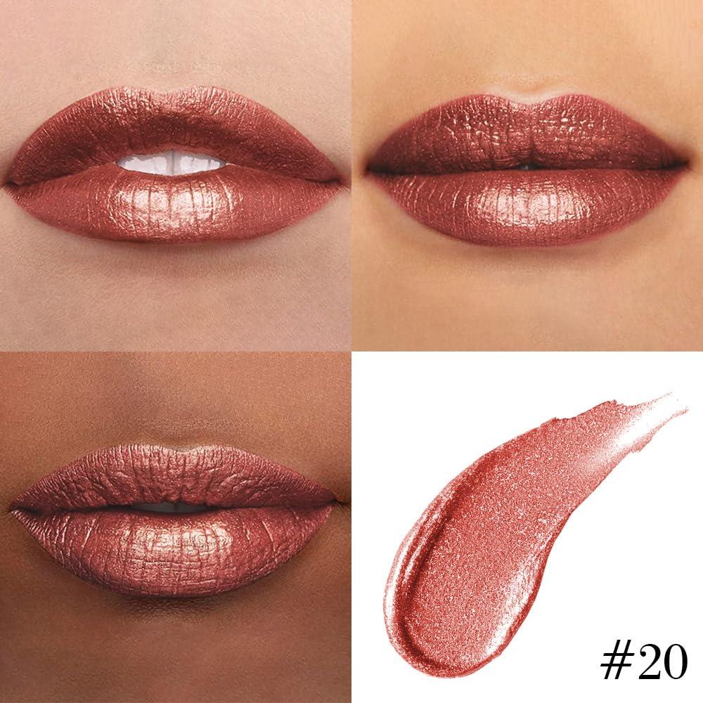 Set de Lápiz Labial y Pintalabios Líquido evpct 24 Tonos