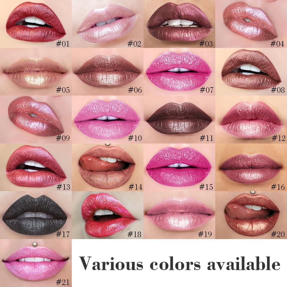 Set de Lápiz Labial y Pintalabios Líquido evpct 24 Tonos