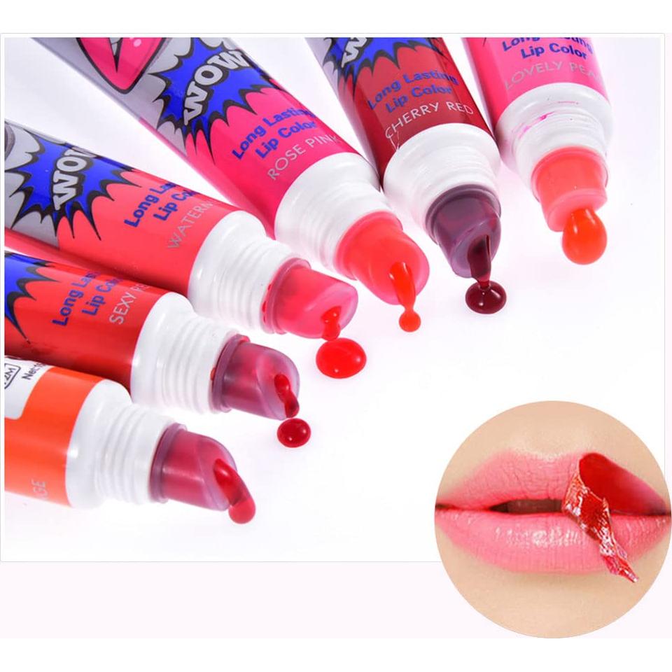 Set de Tinte Labial Peel-Off VeniCare 6 Colores Lujosos