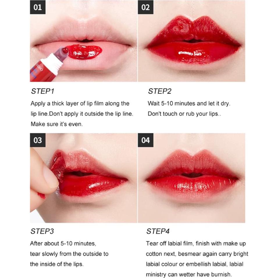 Set de Tinte Labial Peel-Off VeniCare 6 Colores Lujosos