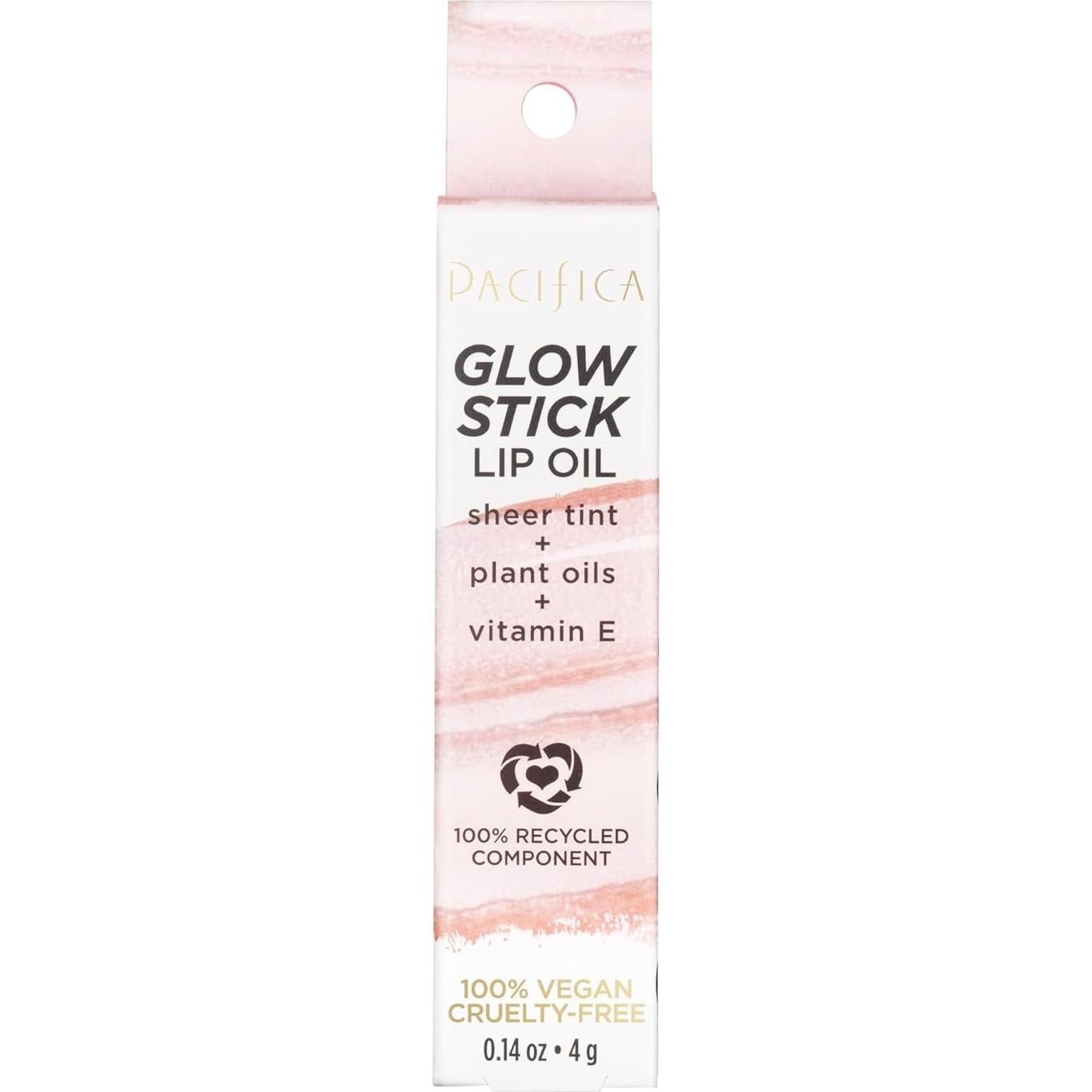 Glow Stick Lip Oil Pacifica - Rosa Suave Hidratante 4g