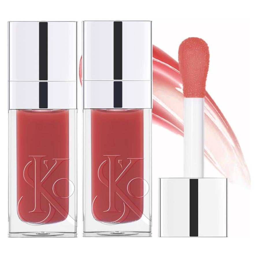 Juego de 2 Aceites Brillo Labial Loske - Hidratante y Brillante