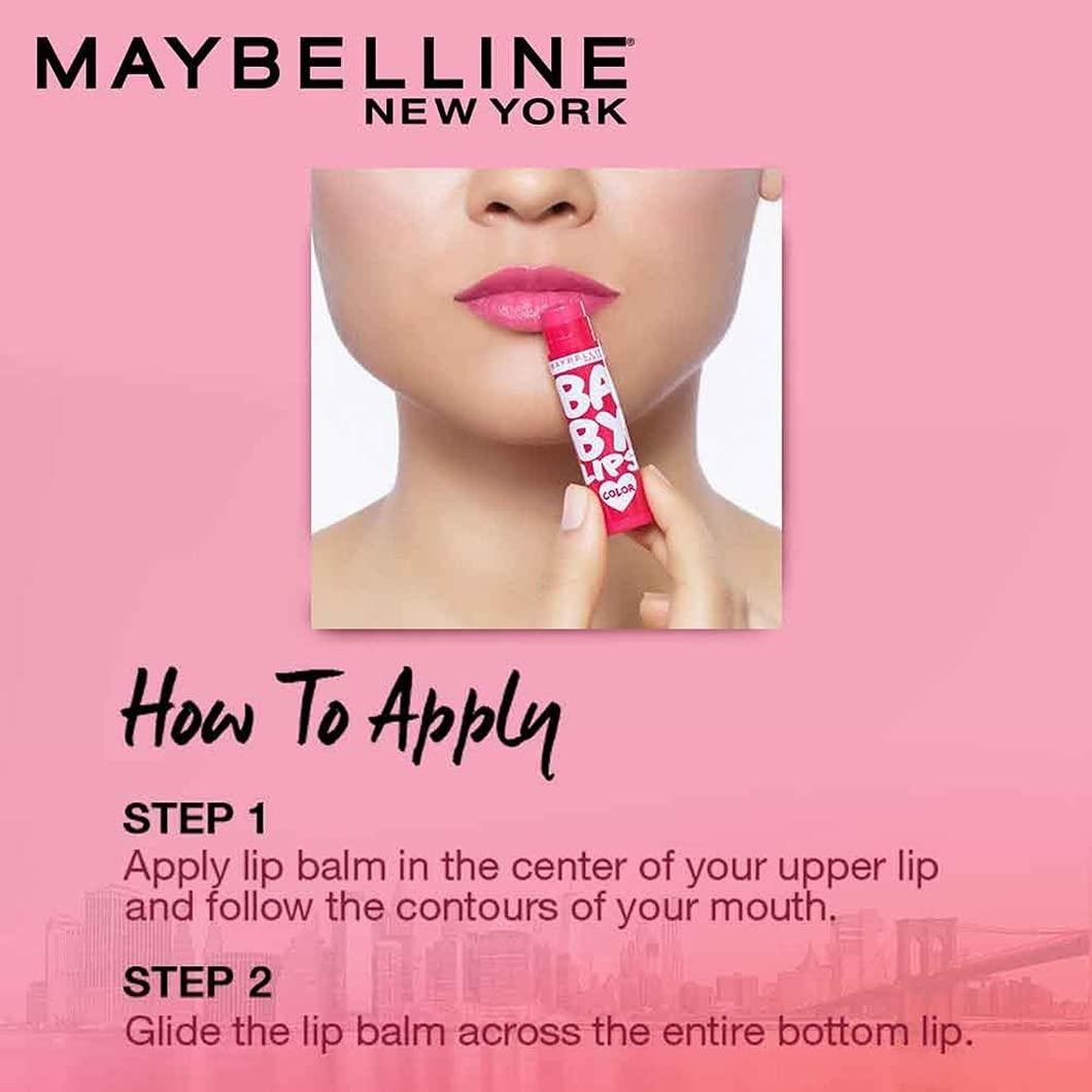 Bálsamo Labial Maybelline Baby Lips Color SPF 16 4.5g Cereza