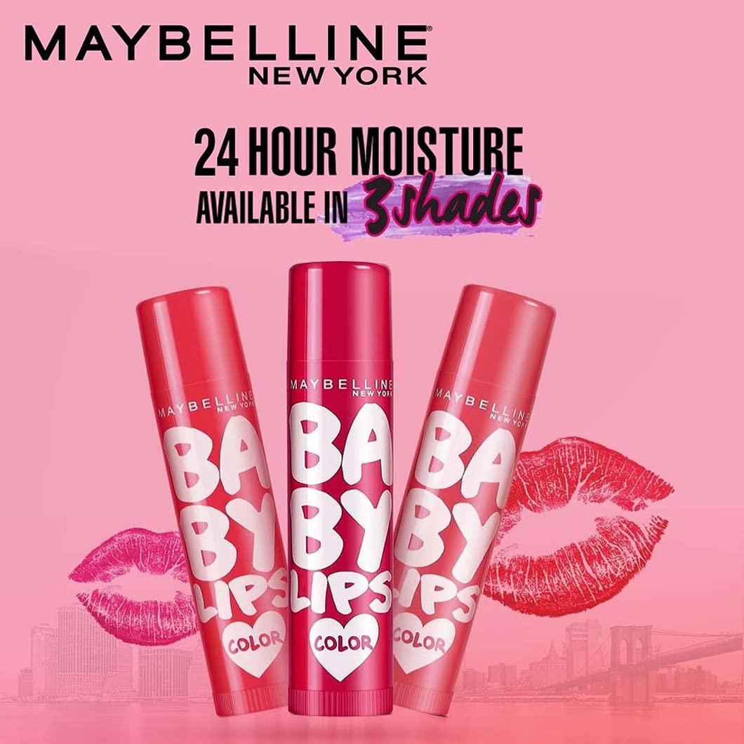 Bálsamo Labial Maybelline Baby Lips Color SPF 16 4.5g Cereza