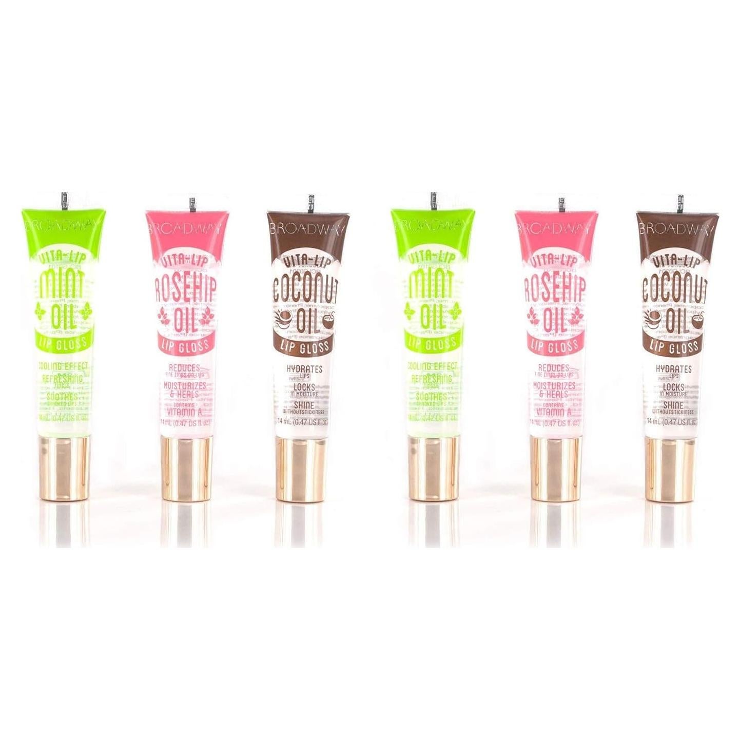 Brillo de Labios Vita-Lip Broadway - Paquete de 6 Hidratantes