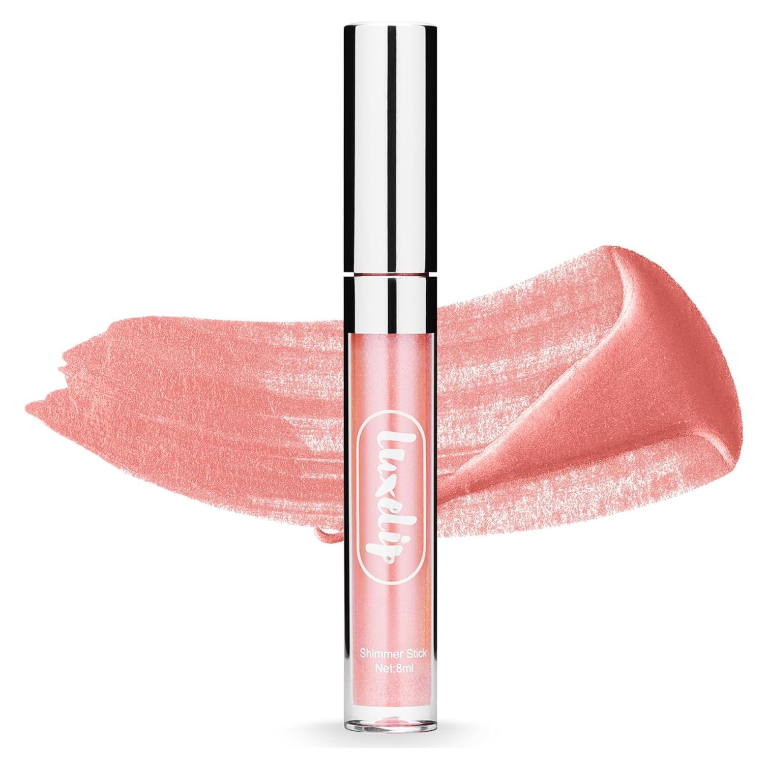 Brillo Labial LuxeLip™ Hidratante Mate 8ml - Nude Iluminado