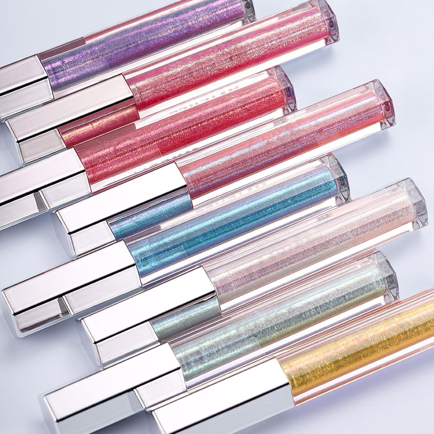 Brillo de Labios Camaleón Purpura Holográfico 25g - Larga Duración