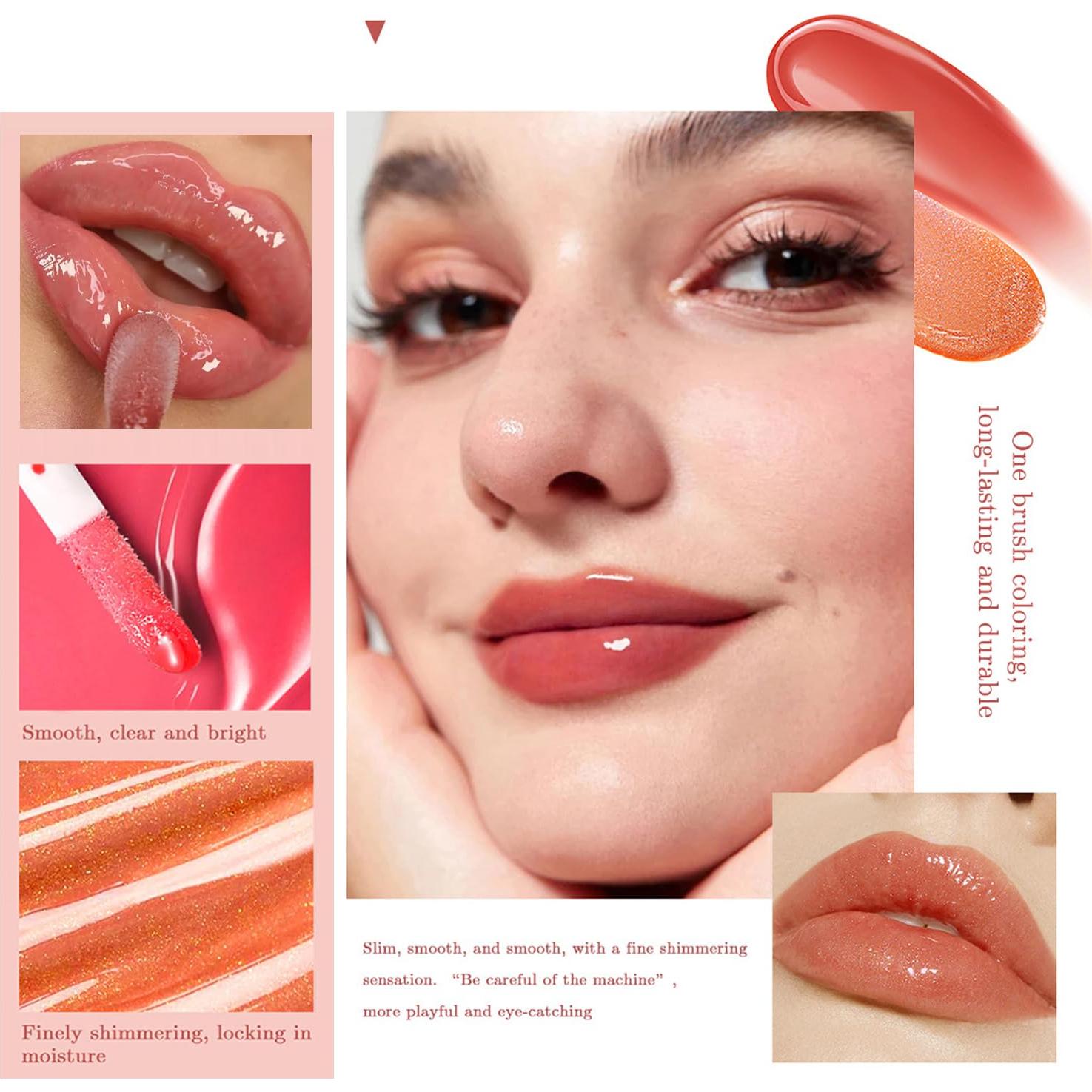 Tinte de Labios Yasovigi Hidratante Brillo 6 Pcs 68g