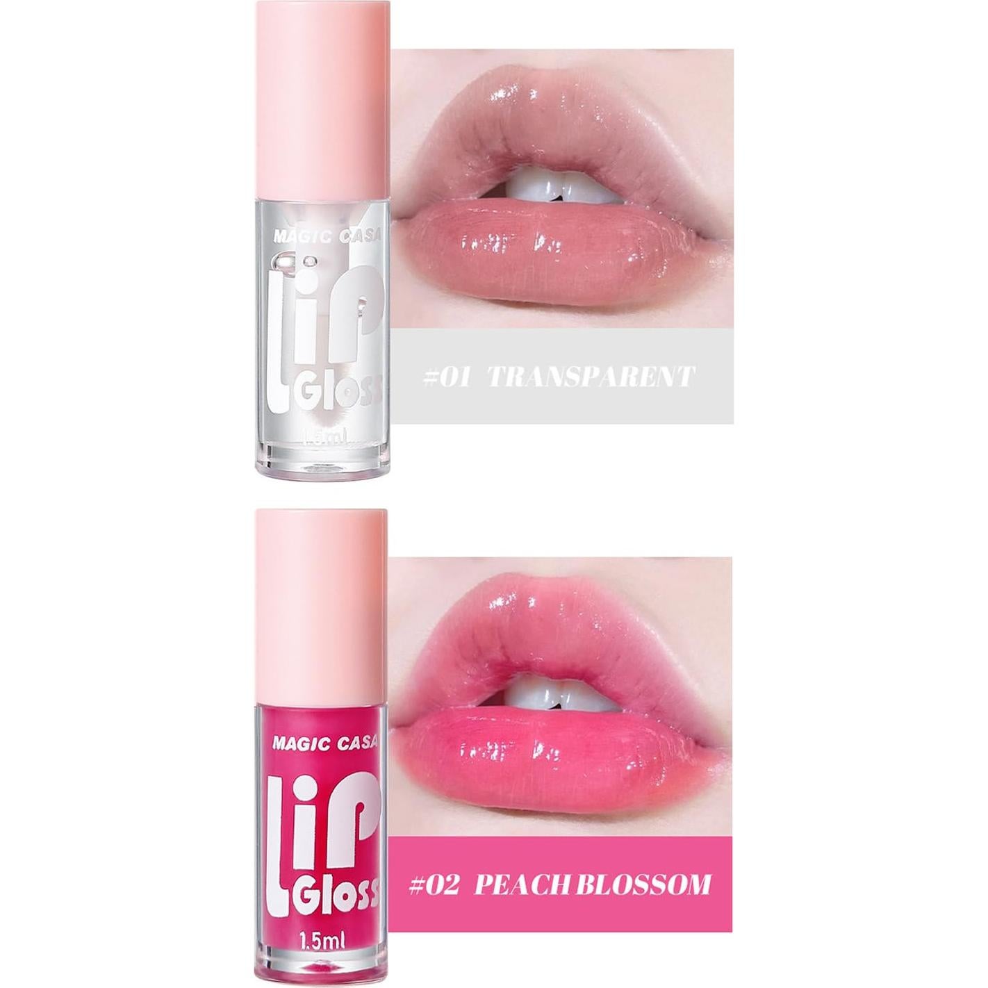 Tinte de Labios Yasovigi Hidratante Brillo 6 Pcs 68g