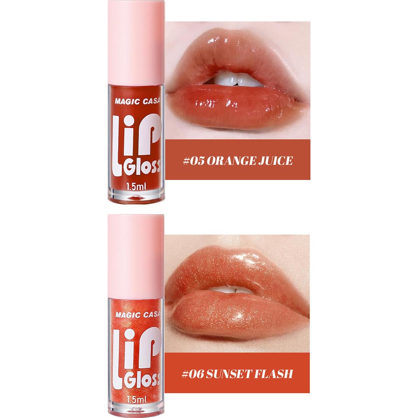 Tinte de Labios Yasovigi Hidratante Brillo 6 Pcs 68g