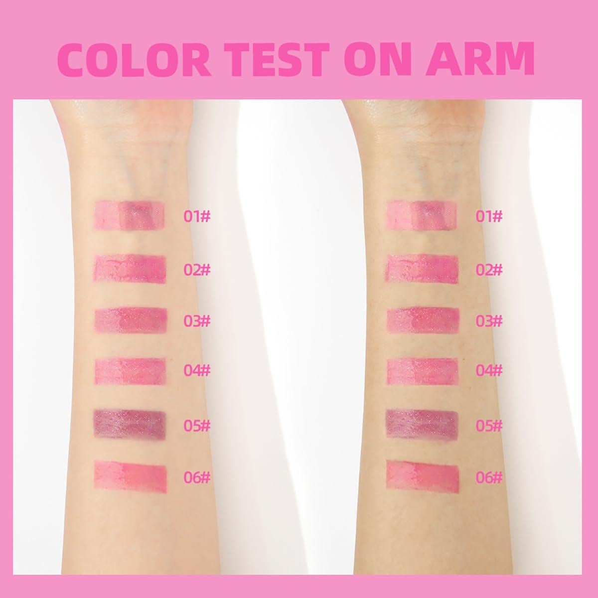 Aceite de Labios FYEBOO 8.5 ml Cambia de Color Hidratante Rosa