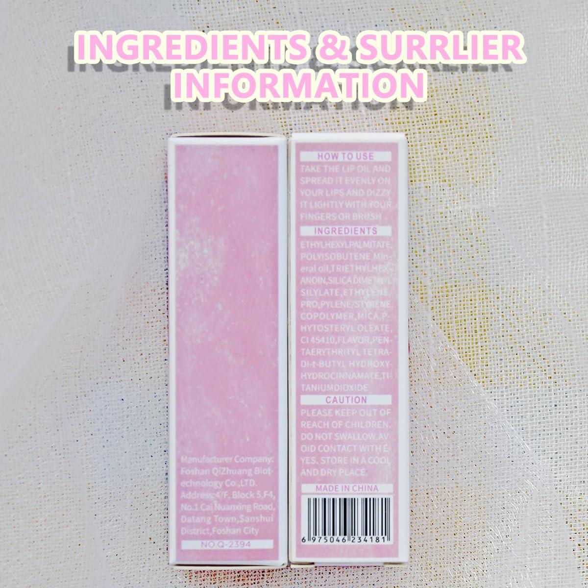 Aceite de Labios FYEBOO 8.5 ml Cambia de Color Hidratante Rosa