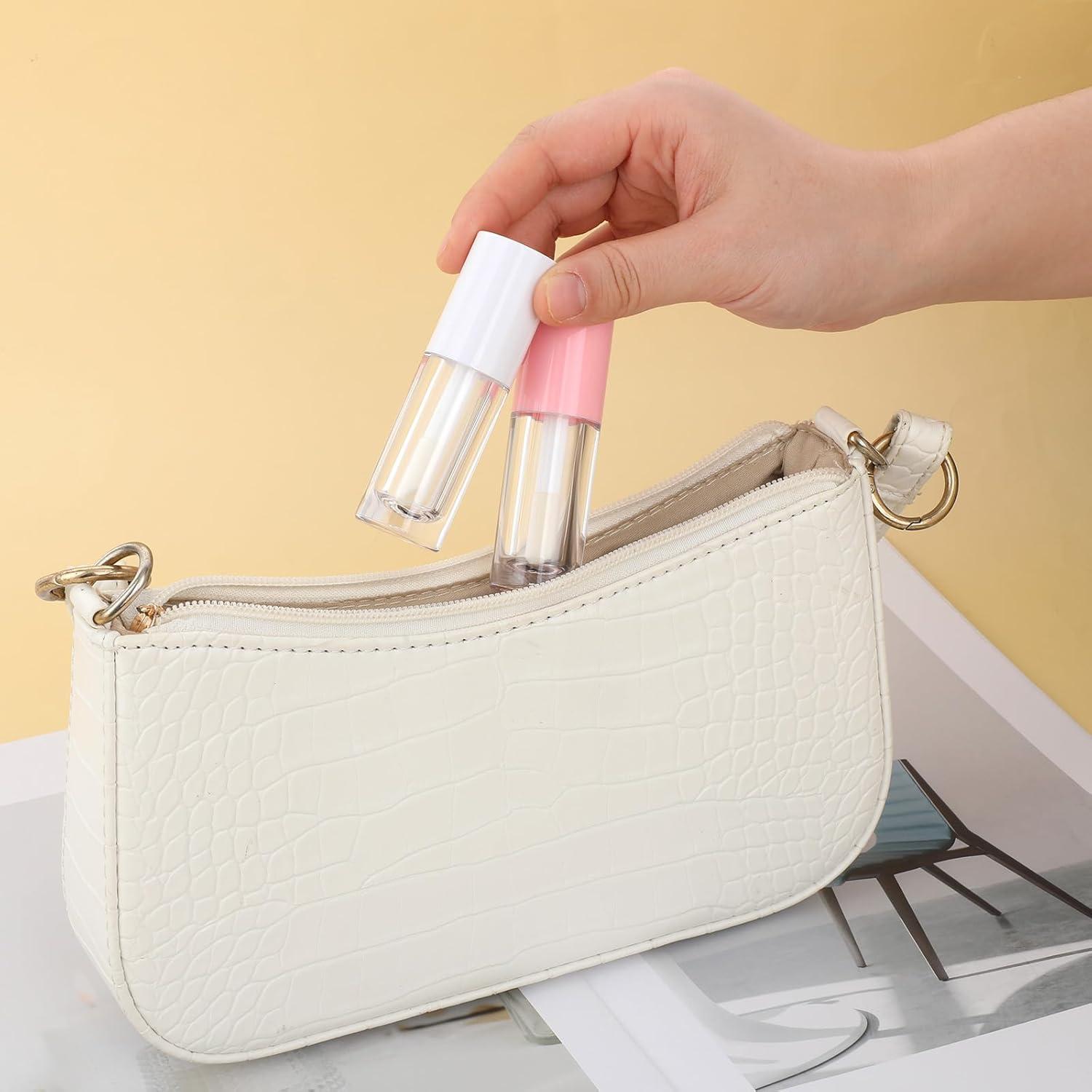 4 Tubos Vacíos de Brillo Labial 6ml Apausvcm - Recargables