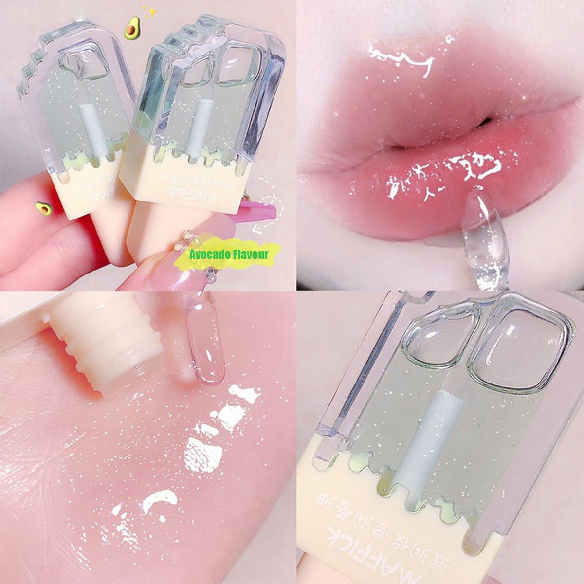 Set de 3 Brillos de Labios Hidratantes Pakivs - Sabor Fruta