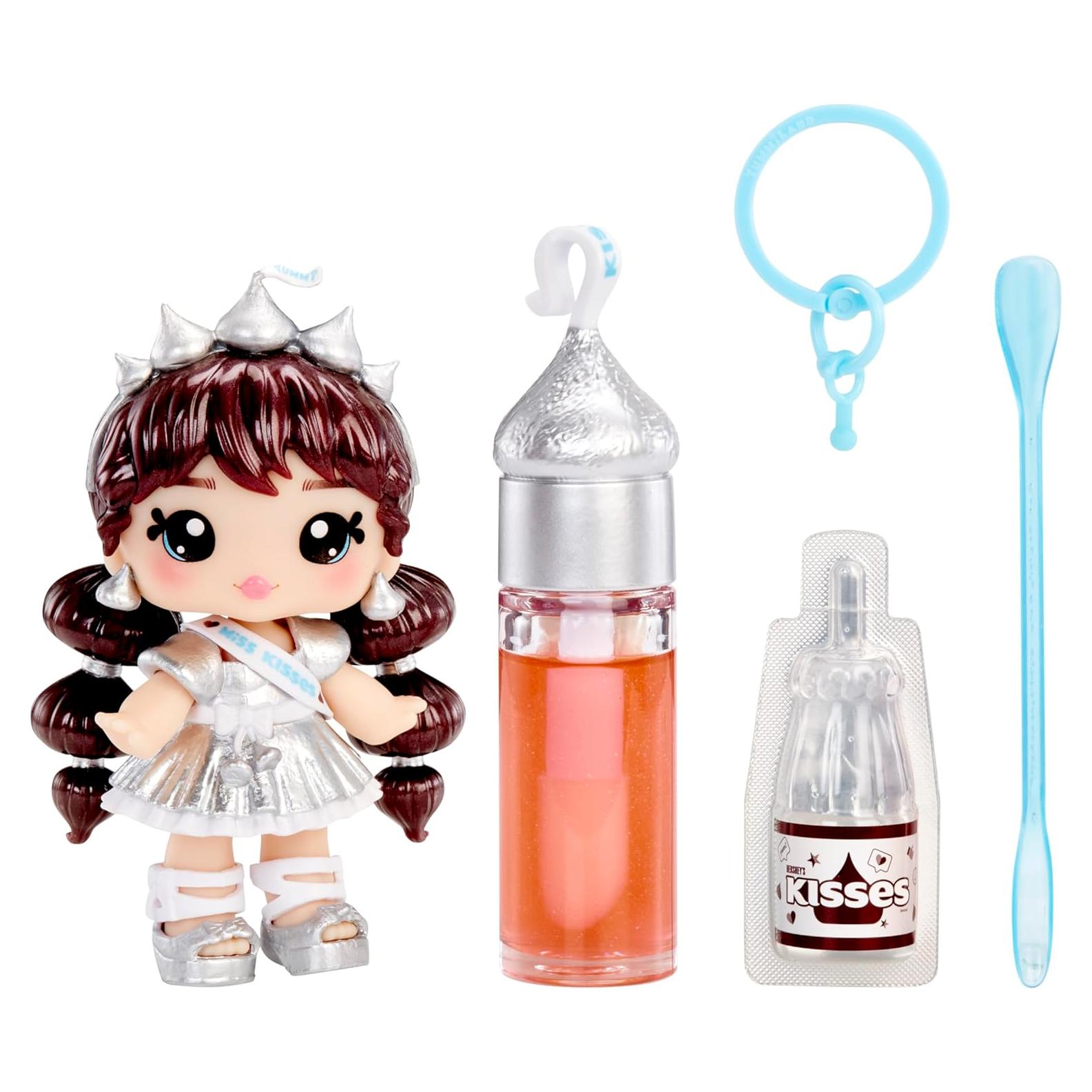 Muñeca Yummiland x BESOS HERSHEY'S + Kit Brillo Labial DIY