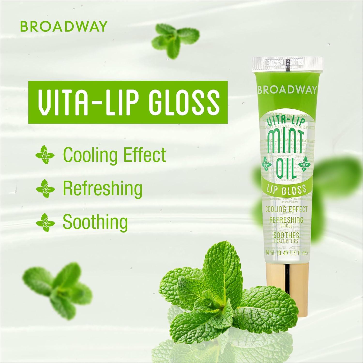 Brillo Labial Ruby Kisses Vita-Lip Gloss Menta 6 Unidades