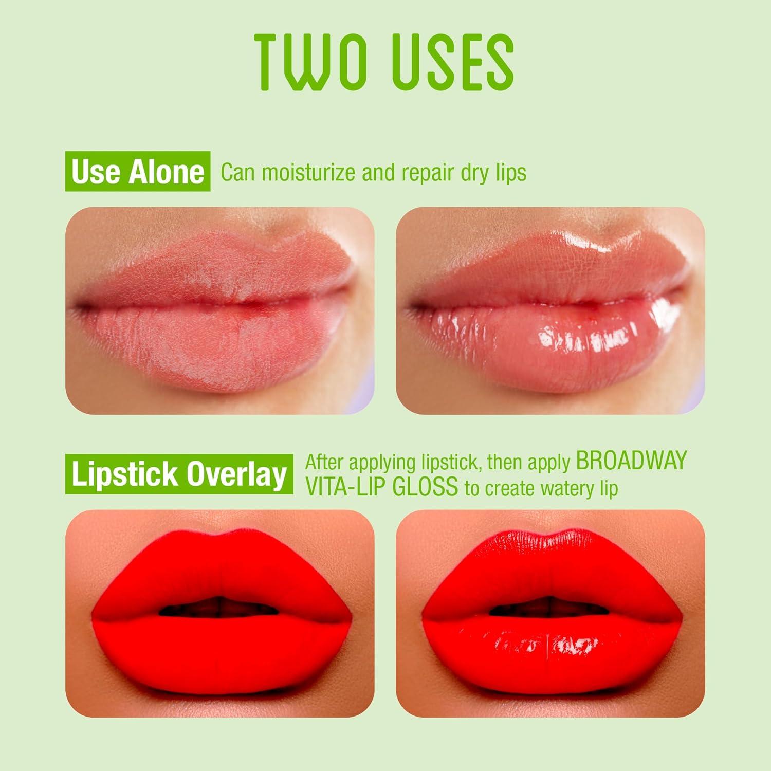 Brillo Labial Ruby Kisses Vita-Lip Gloss Menta 6 Unidades