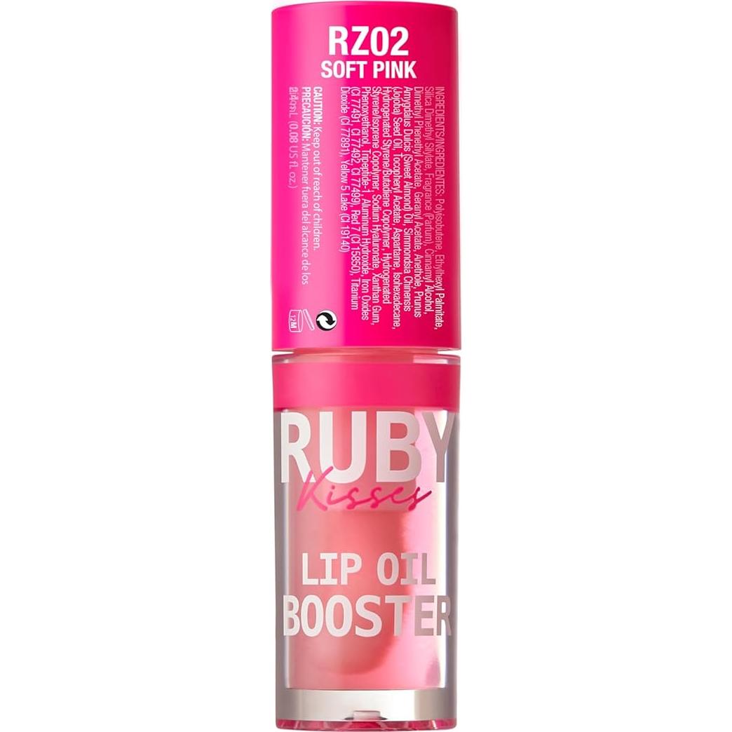 Ruby Kisses Aceite Labial Hidratante Rosa Suave 32g