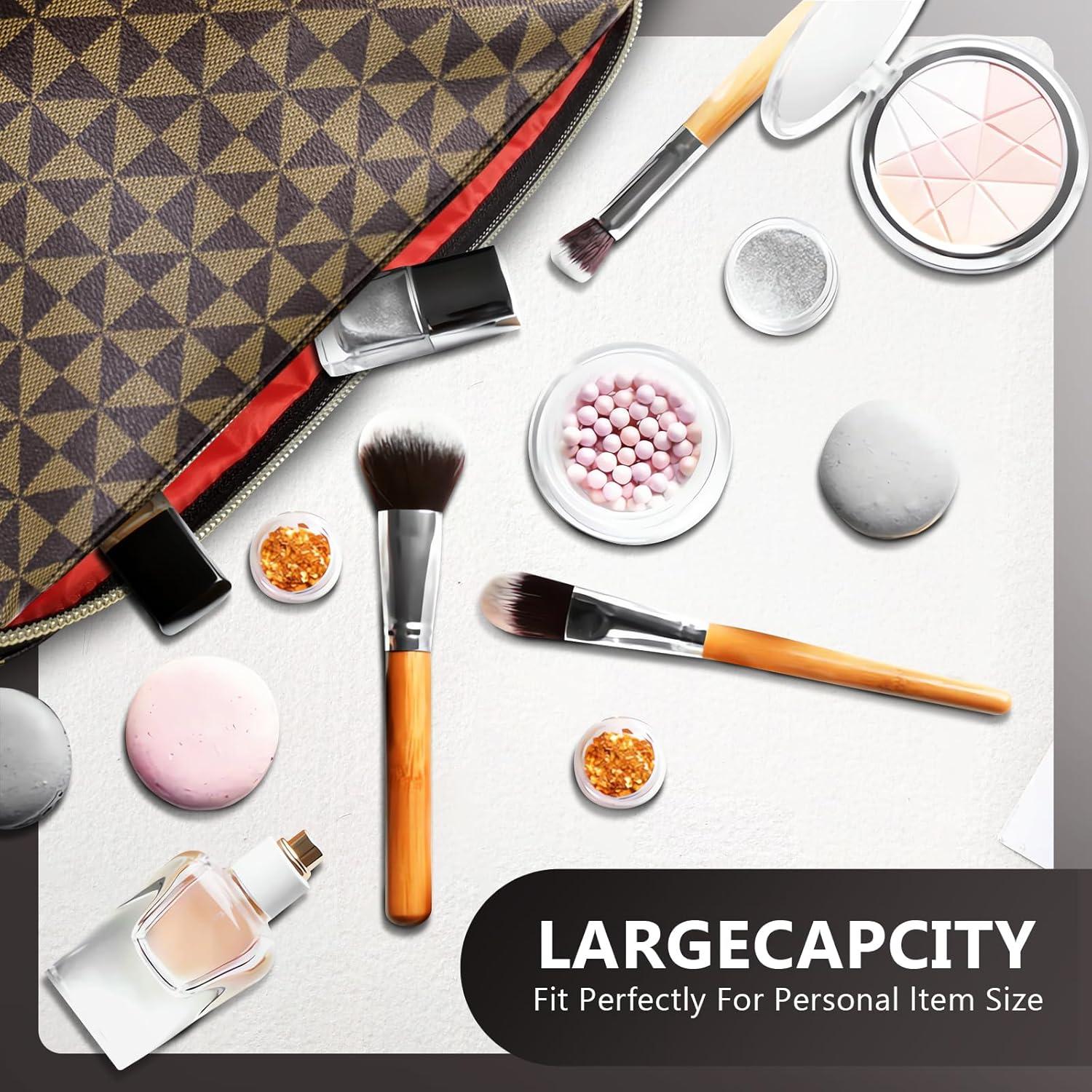 Bolsa de Maquillaje de Cuero Retro Chic Hx008 - Impermeable