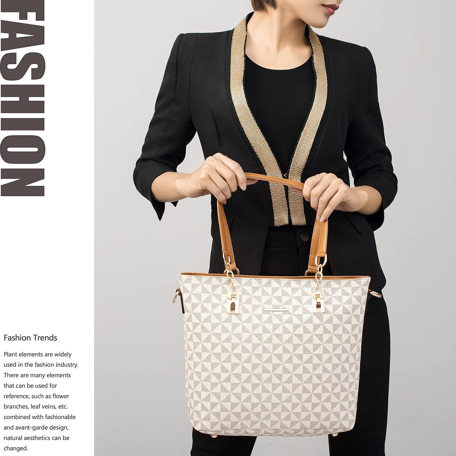 Conjunto de 5 Bolsos 2E-youth para Mujeres en Beige